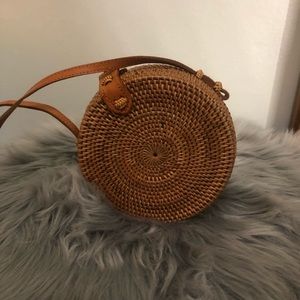 Rattan Mini Circle bag